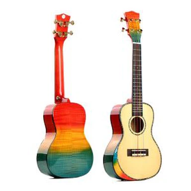 カラフルな楽器ウクレレ