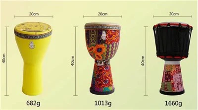 8インチ チューニング不要のプロフェッショナルアフリカンティンパニ